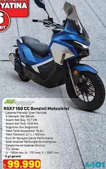 VOLTA REVOLT RSX7 150 CC BENZİNLİ MOTOSİKLET fiyat ve kampanya bilgisi